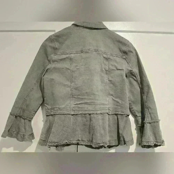 Tribal Jeans Peplum Jacket - Picture 6 of 8